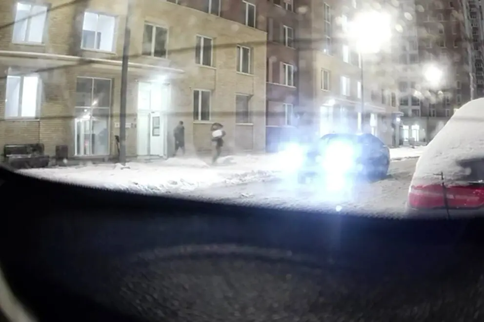 Кадр вибуху.